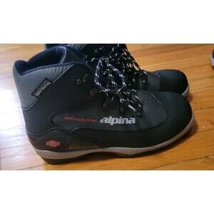 Alpina Cross Country Touring Ski Boots Black - Size 42 - Size 9 -
